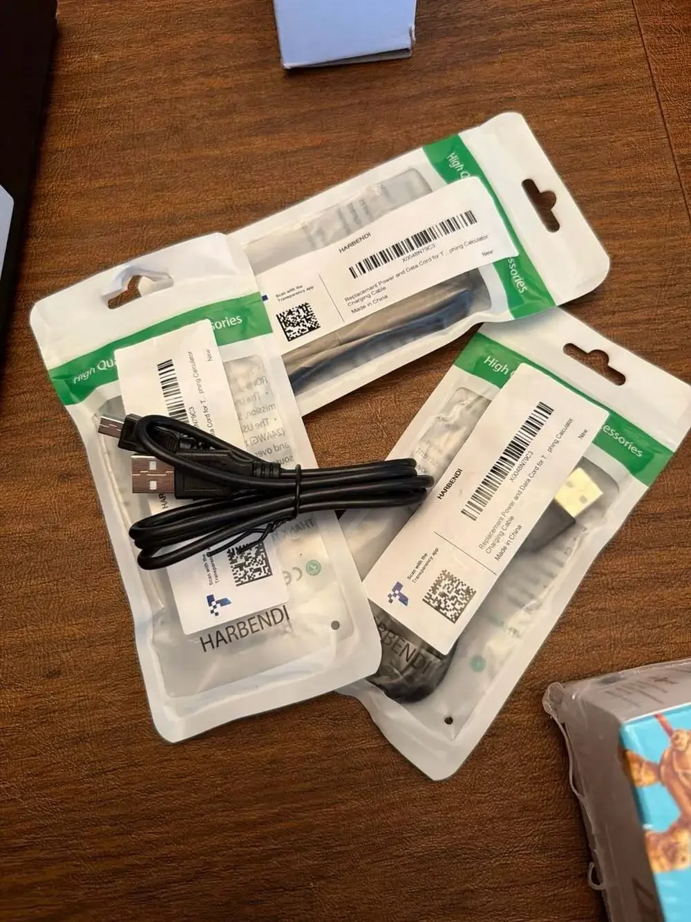 HARBENDI Mini USB Replacement Power &Data Charging‎ Cable -Graphing Calculators
